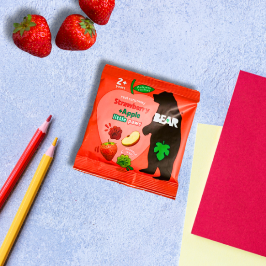 Picture of Bear Nibbles Strawberry + Apple Paws